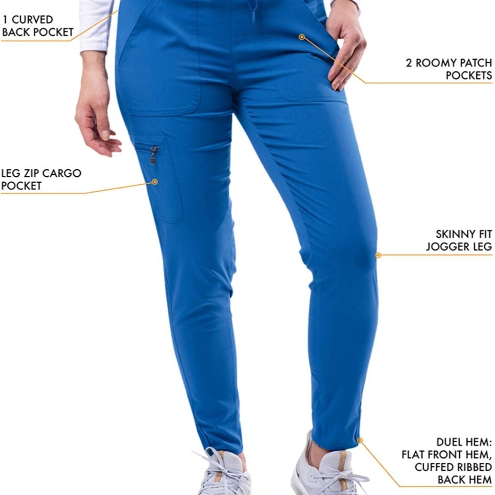 Adar jogger style scrub bottoms